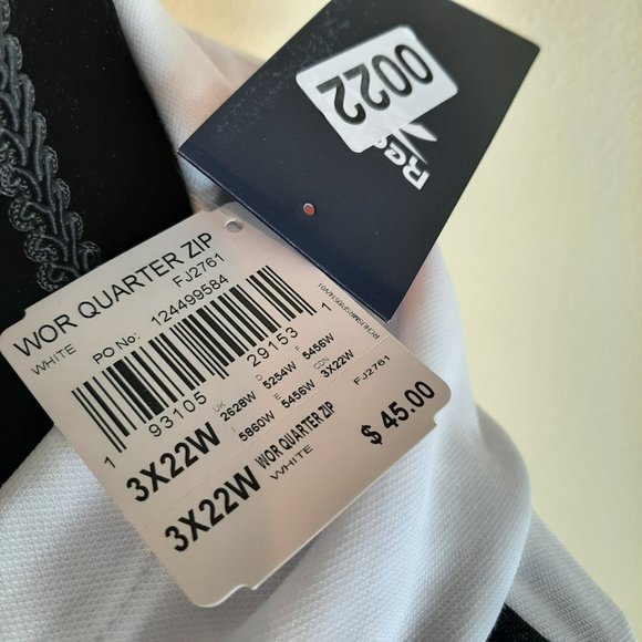 Reebok Speedwick Wicking White Athletic Jacket - Picture 12 of 13